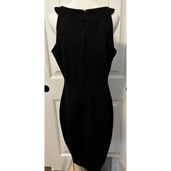 New, Signature By Sangria Embellished Formal Black Dress, Size 14 - Picture 3 of 12